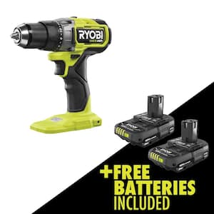 ONE+ HP 18V Brushless Cordless 1/2 in. Drill/Driver with FREE 2.0 Ah Battery (2-Pack)