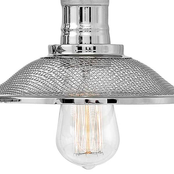 HINKLEY - RIGBY 27 in. 3-Lighs Polished Nickel Vanity Light