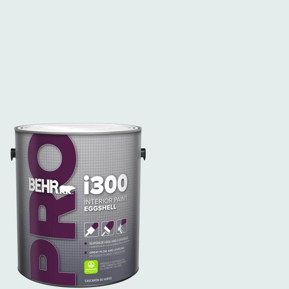 BEHR PRO 1 gal. #530C-1 Club Soda Eggshell Interior Paint PR33001 - The  Home Depot