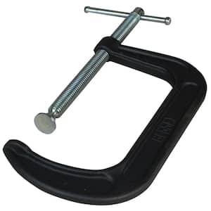 CM Series 6 in. Capacity Drop Forged C-Clamp with 3-1/2 in. Throat Depth