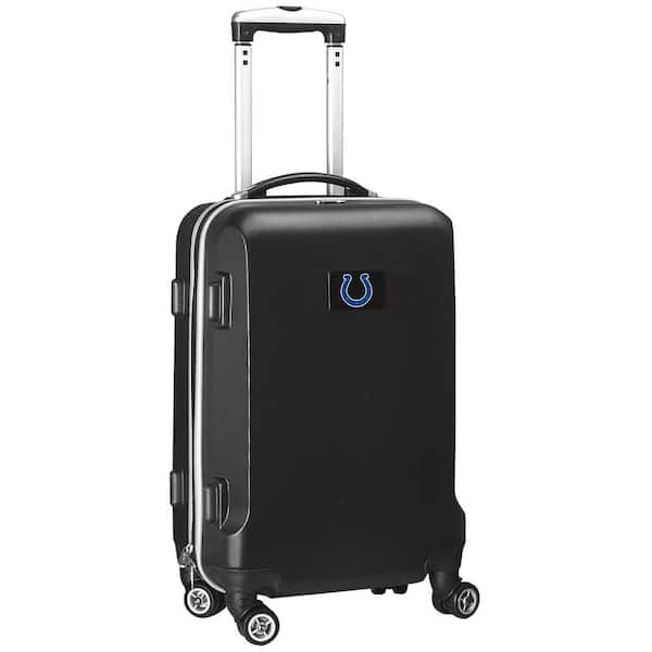 Denco NFL Indianapolis Colts 21 in. Black Carry-On Hardcase Spinner Suitcase