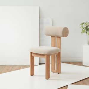 Halloway Tan/Natural 18.9 in. Wood Dining Chair