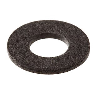 1/4 in. x 0.032 in. Black Fiber Washers (2-Pieces)