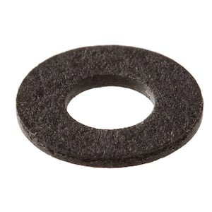 #8 x 0.032 in. Black Fiber Washer (3-Piece)