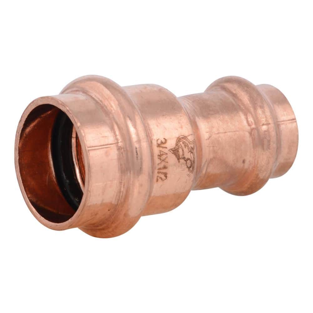 3/4-in x 1/2-in Copper Press Reducing Coupling (5-Pack) price history on PriceWatchPro