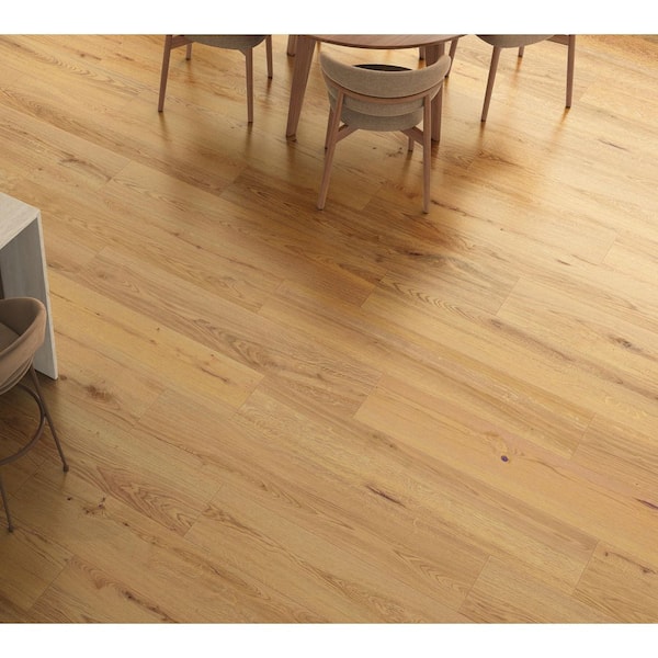 Grant's Pass Oak 9.44 in W x 47.64 in L Waterproof Hybrid Resilient Flooring (25.01 sq. ft/case)