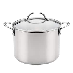 8 qt. Millennium Stainless Steel Induction Stockpot with Lid