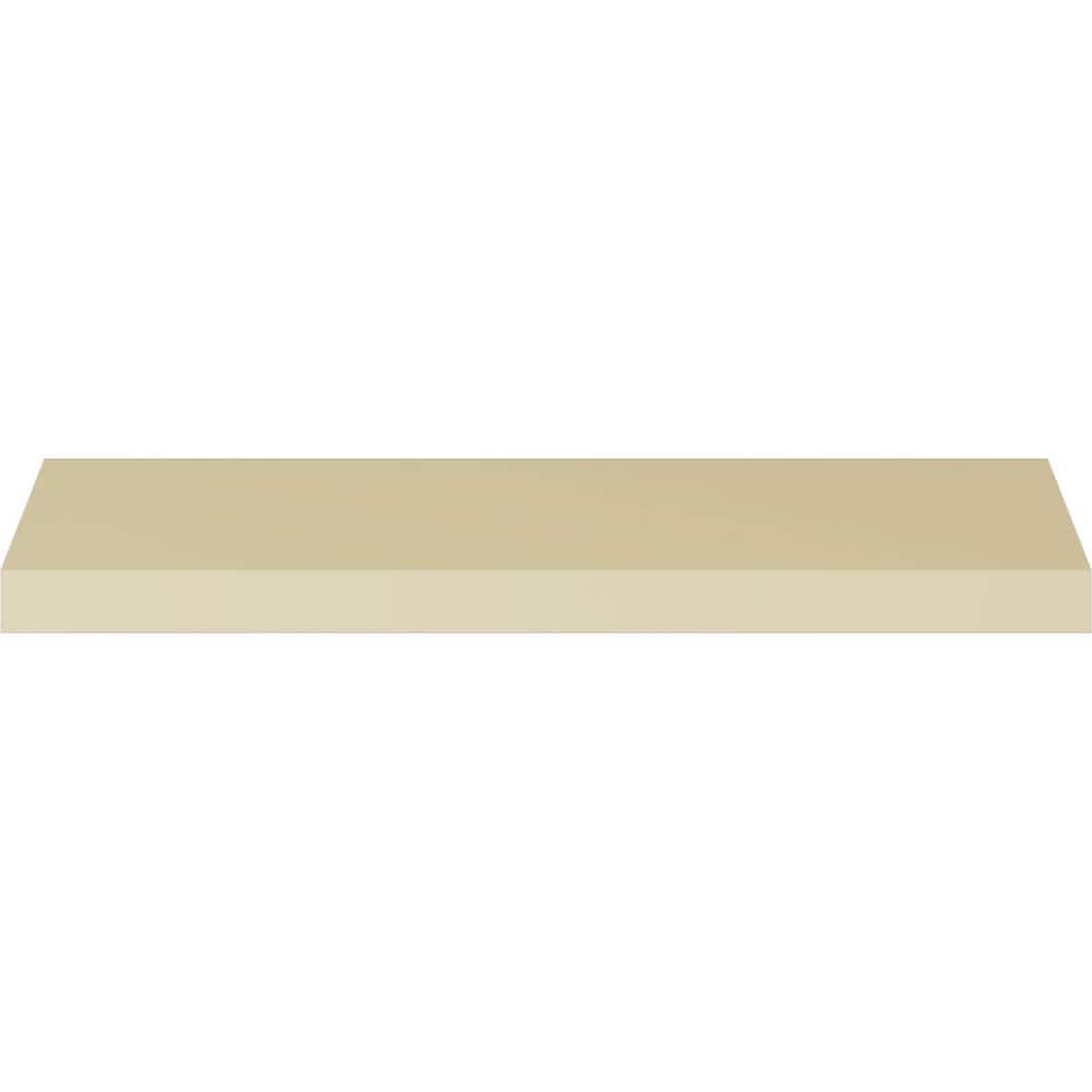 94.5" White Polyurethane Smooth Crown Moulding