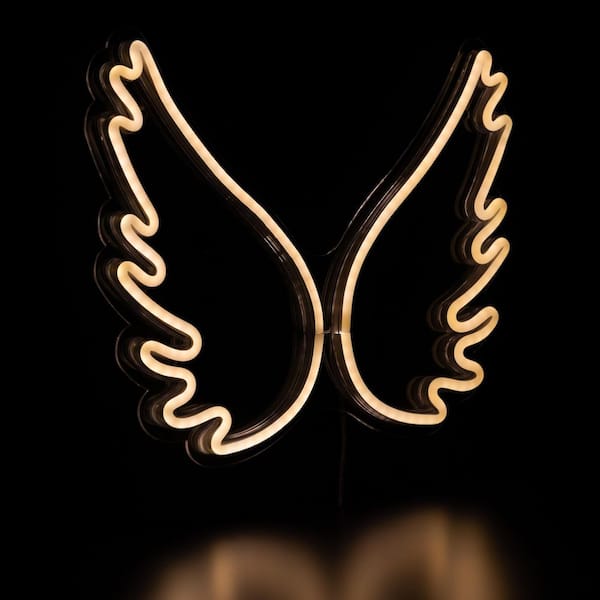 Northlight LED Angel Wings Neon Lighted Christmas Decoration
