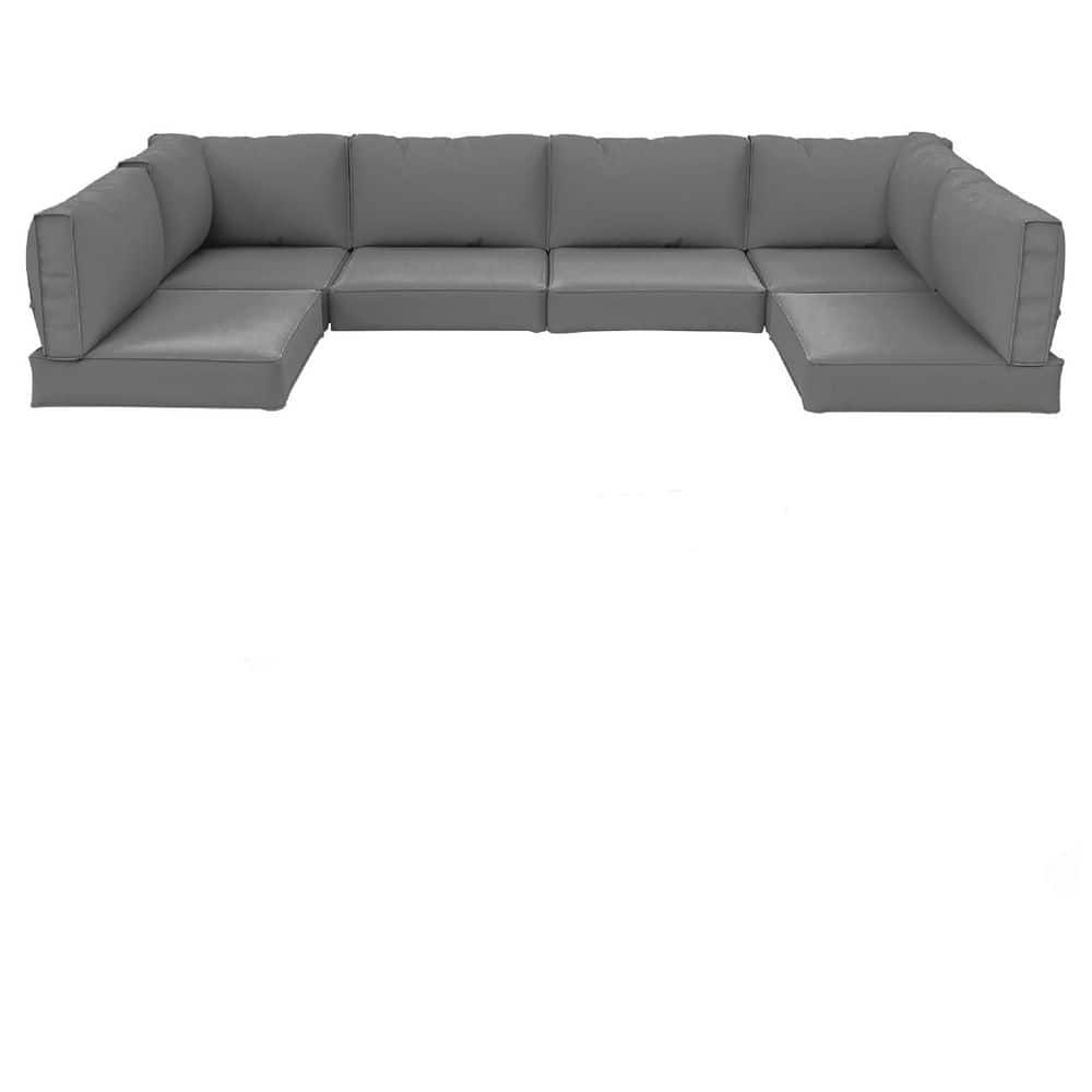 25.6 x 3.54 Patio Furniture Replacement Outdoor Sectional Cushion, Patio Se