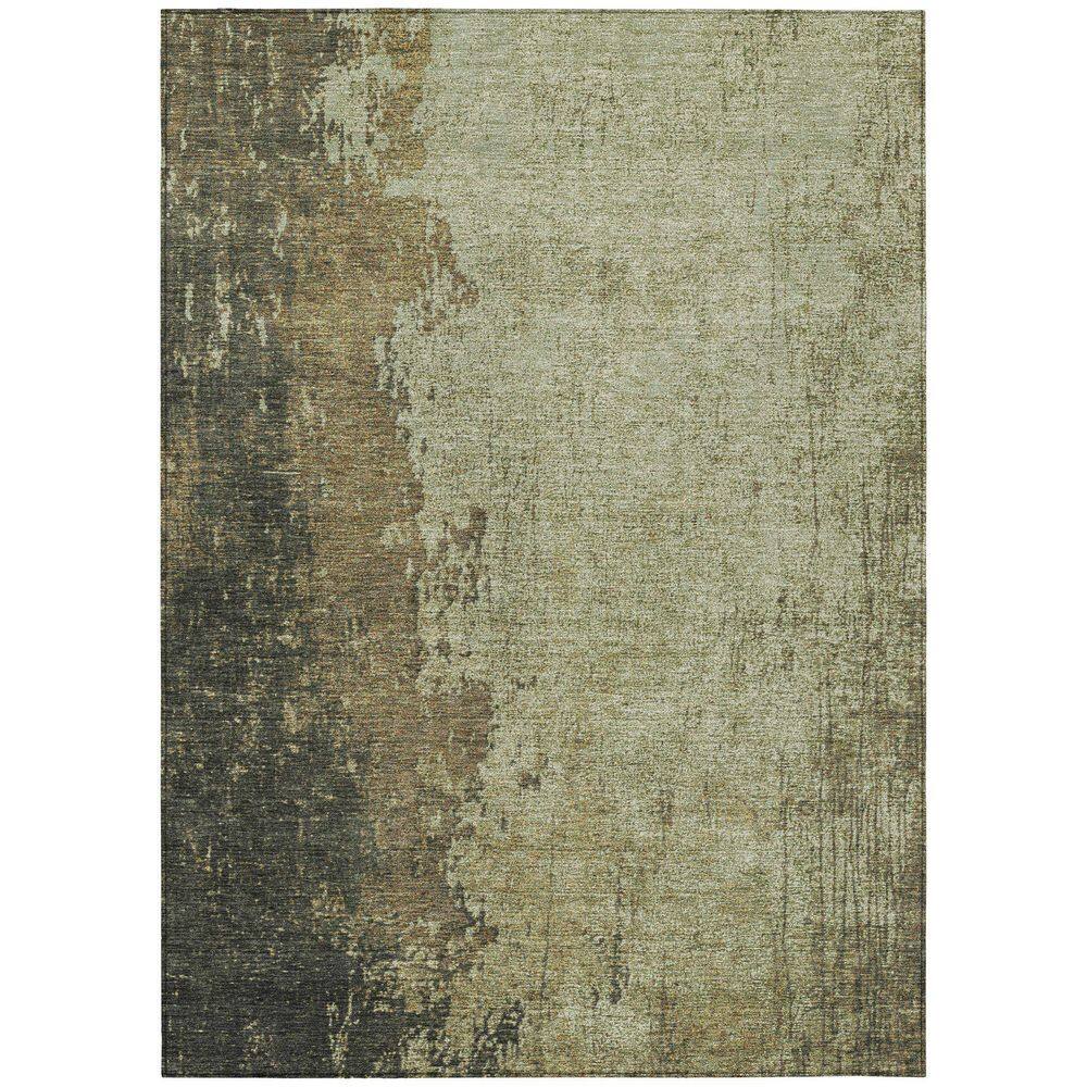 Chantille Machine Washable Indoor/Outdoor Abstract ACN1904 Olive 5 ft. x 7 ft. 6 in. Accent Rug price history on PriceWatchPro