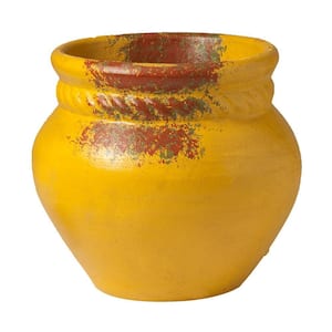14 in. Clay Welcome Pot