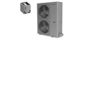 FLEXX 48,000 BTU 4 Ton Whole House Split System Air Conditioner Cased Coil with Heat Pump 230V