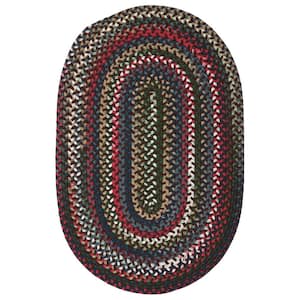 Chestnut Knoll Saddle Brown 2 ft. x 3 ft. Oval Indoor Area Rug