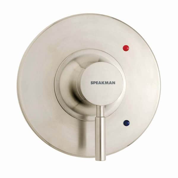 Speakman Neo 1-Handle Universal Shower Valve Trim Kit in Brushed Nickel (Valve Not Included)