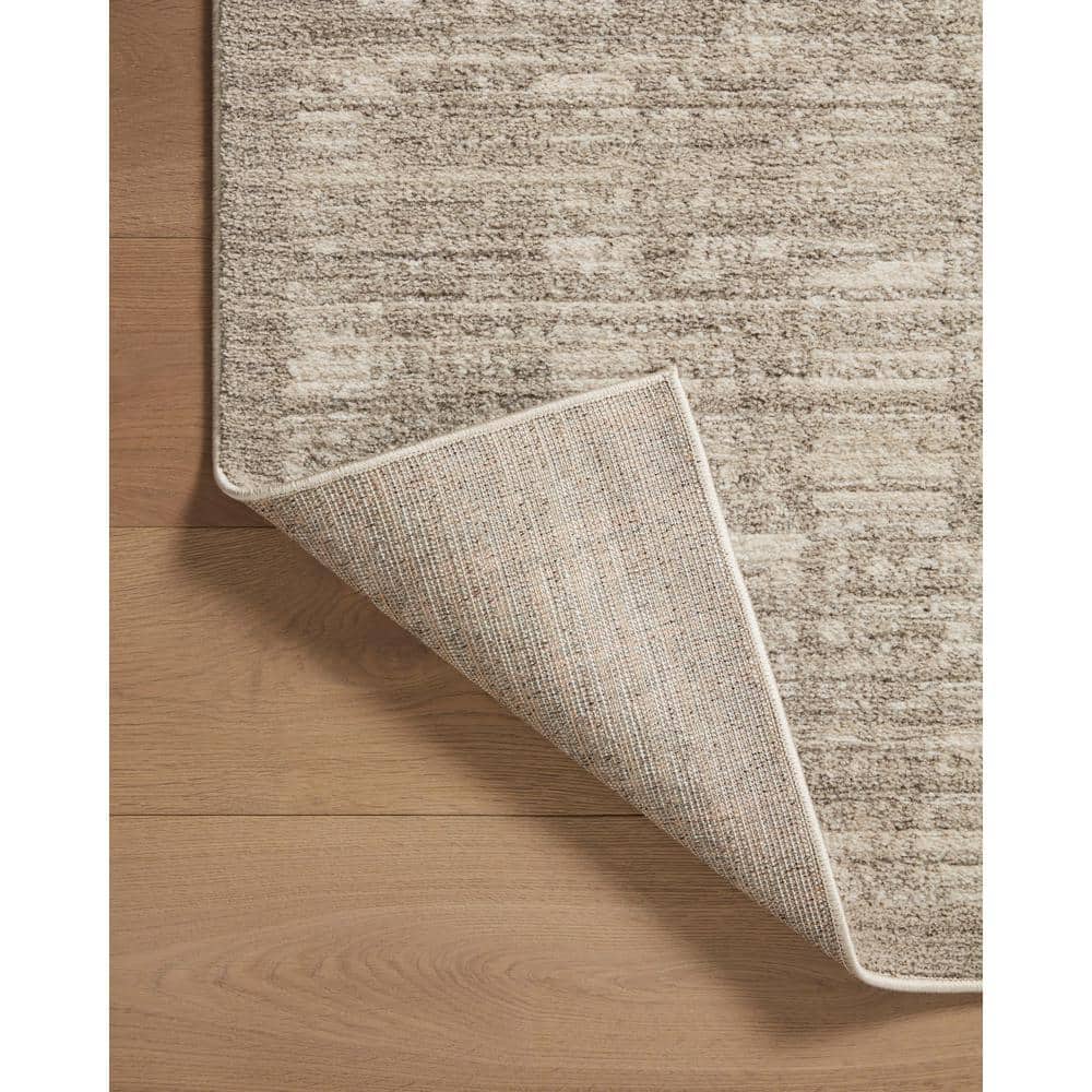 Darby Pebble/Sand 7'-10" x 10' Geometric Synthetic Area Rug