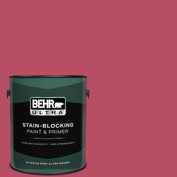 BEHR ULTRA 1 gal. #P130-7 Glamorous Semi-Gloss Enamel Exterior Paint & Primer