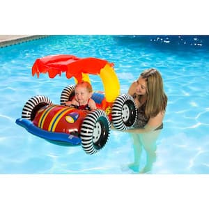 Baby Buggy Baby Seat Swimming Pool Float Rider with Top