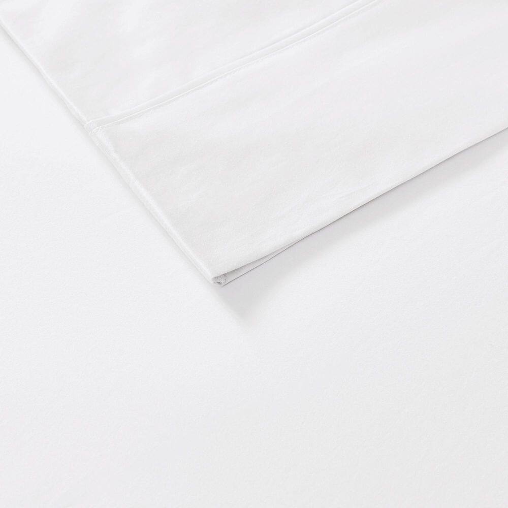 Split King White Cotton Blend 800 Thread Count Sheet Set