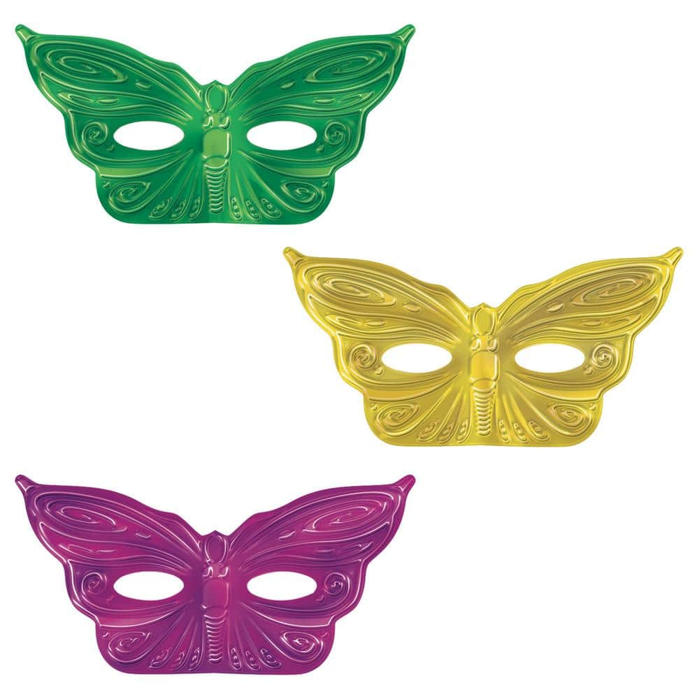 gold butterfly mask