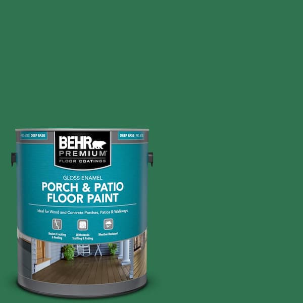 BEHR PREMIUM 1 gal. #P420-7 Crown Jewel Gloss Enamel Interior/Exterior Porch and Patio Floor Paint