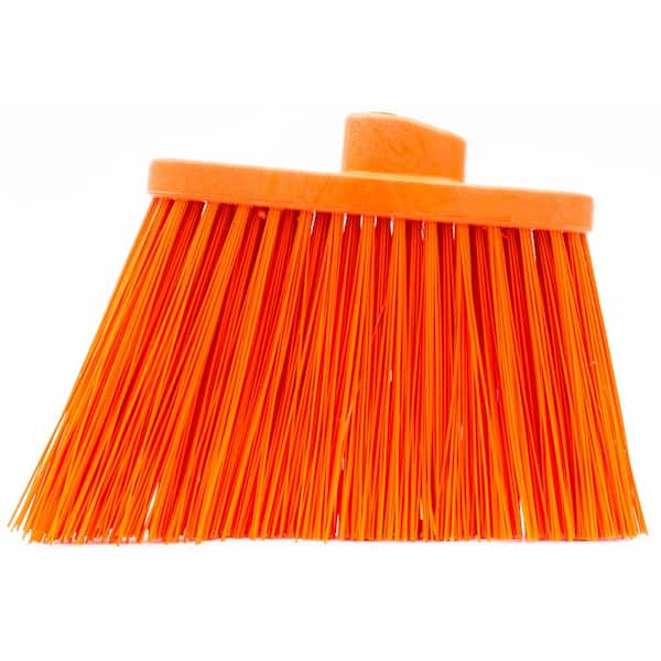Unbranded Sparta 12 in. Orange Polypropylene Unflagged Upright Broom Head (12-Pack)
