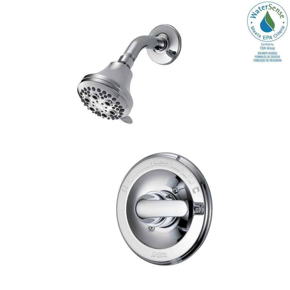 Delta Chrome Single-Handle Multi-Function Shower Faucet