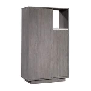 East Rock Ashen Oak Accent Storage Cabinet with 2-Doors