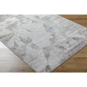 Mood Gray Rustic 5 ft. x 7 ft. Indoor Area Rug