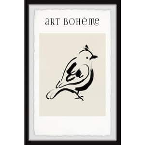 "Baby Bird Fly" by Marmont Hill Framed Animal Art Print 30 in. x 20 in.