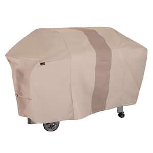 Monterey Water Resistant 6-Burner Grill Cover, 73 in. W x 25 in. D x 44.5 in. H, Large, Beige