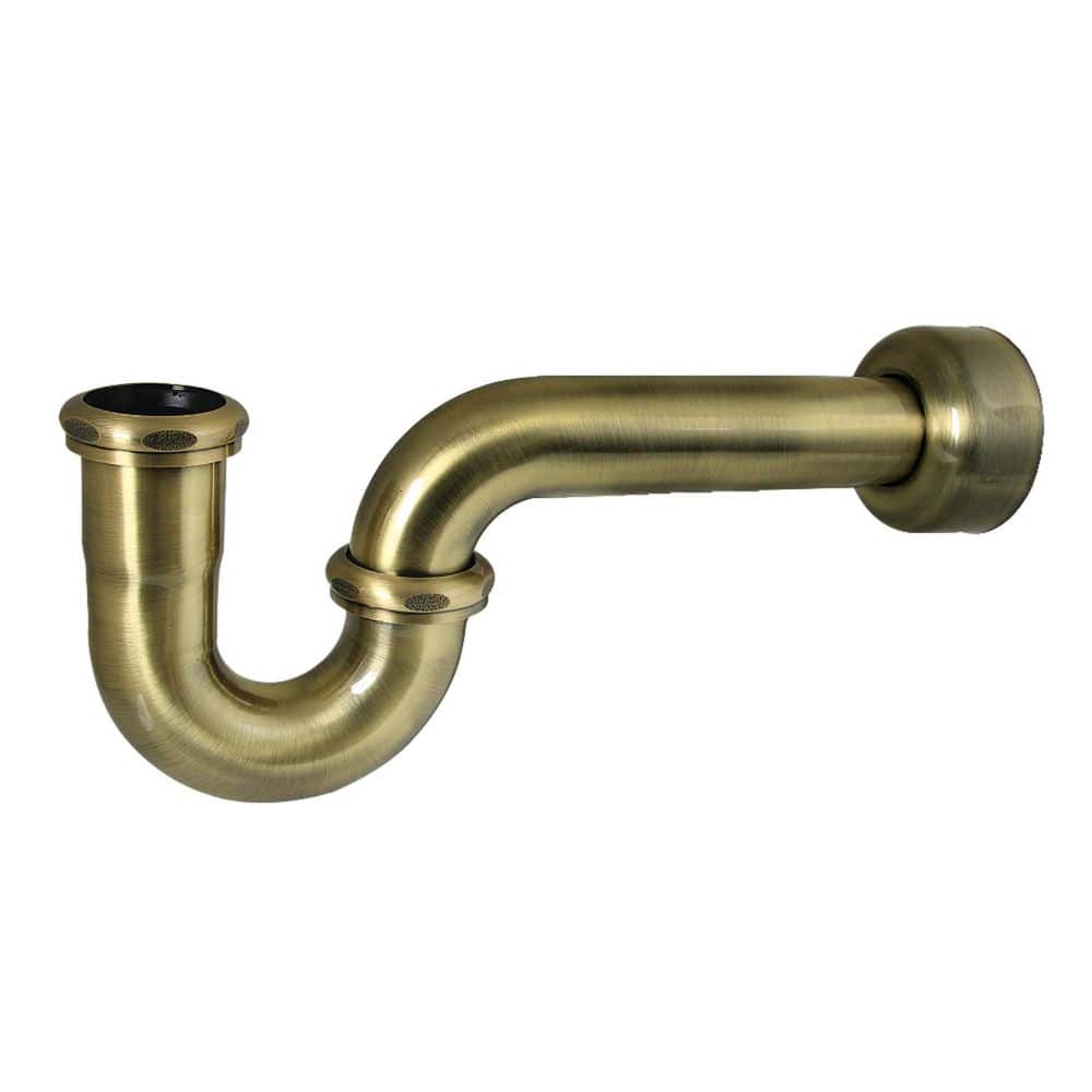 Trimscape 1-1/2 in. 18-Gauge Decor P-Trap in Antique Brass price history on PriceWatchPro