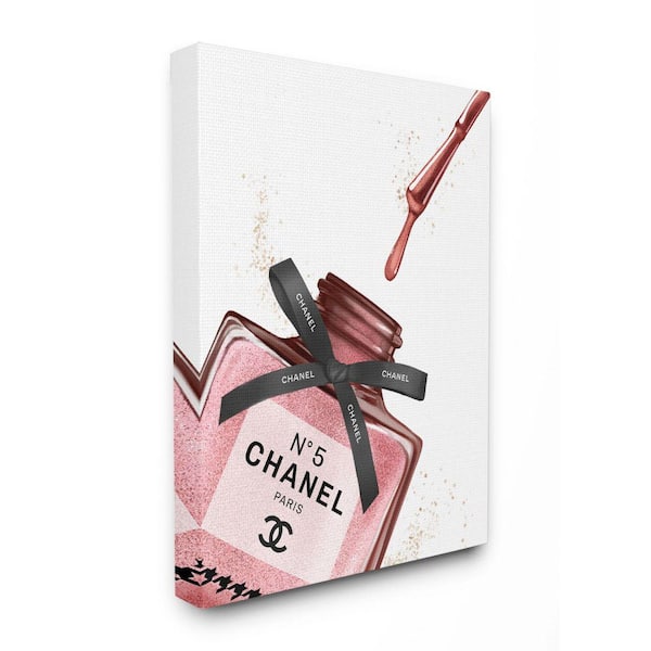 Stupell Industries 20 in. x 16 in. Makeup Nail Polish Brush Drip Pink  Fashion Designby Ziwei Li Canvas Abstract Wall Art ygg-194_cn_16x20 - The  Home Depot