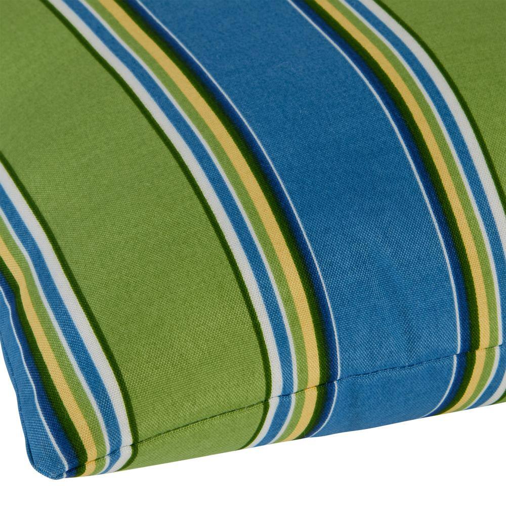 Cayman Stripe Rectangular Outdoor Throw Pillows Set