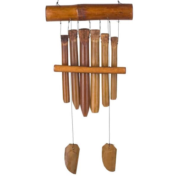 WOODSTOCK CHIMES Asli Arts Collection, Gamelan Bamboo Chime, 32 in. Bamboo Wind Chime C110