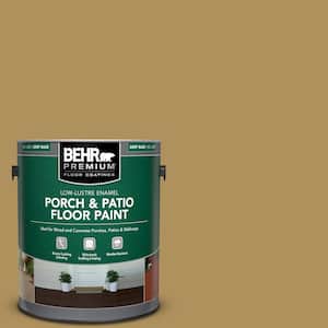 1 gal. #S310-5 Brazilian Citrine Low-Lustre Enamel Interior/Exterior Porch and Patio Floor Paint