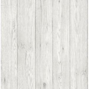 Mammoth White Lumber Wood White Wallpaper Sample