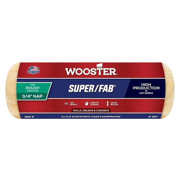 Wooster 9 in. x 3/4 in. Pro Super/Fab High-Density Knit Roller