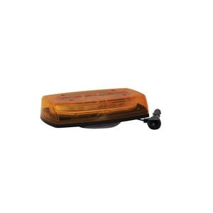 11 in. SAE Class 2 Amber Temporary Mount LED Minibar