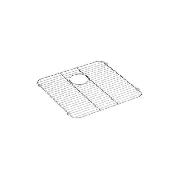 KOHLER Iron Tones Sink Rack in Stainless Steel