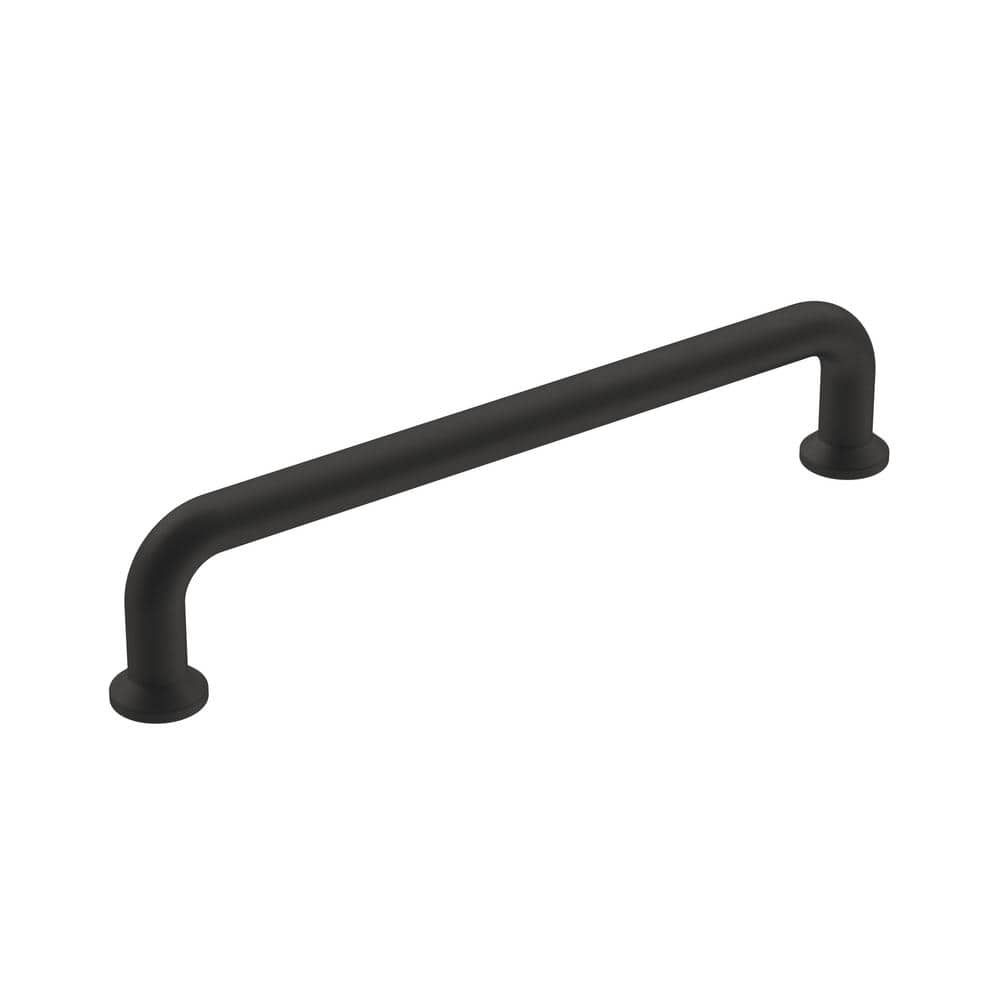 Matte Black 5-1/16" Center-to-Center Arch Cabinet Pull