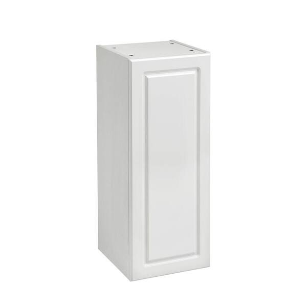 Heartland Cabinetry Heartland Ready to Assemble 12x29.8x12.5 in. Wall Cabinet with 1 Door in White