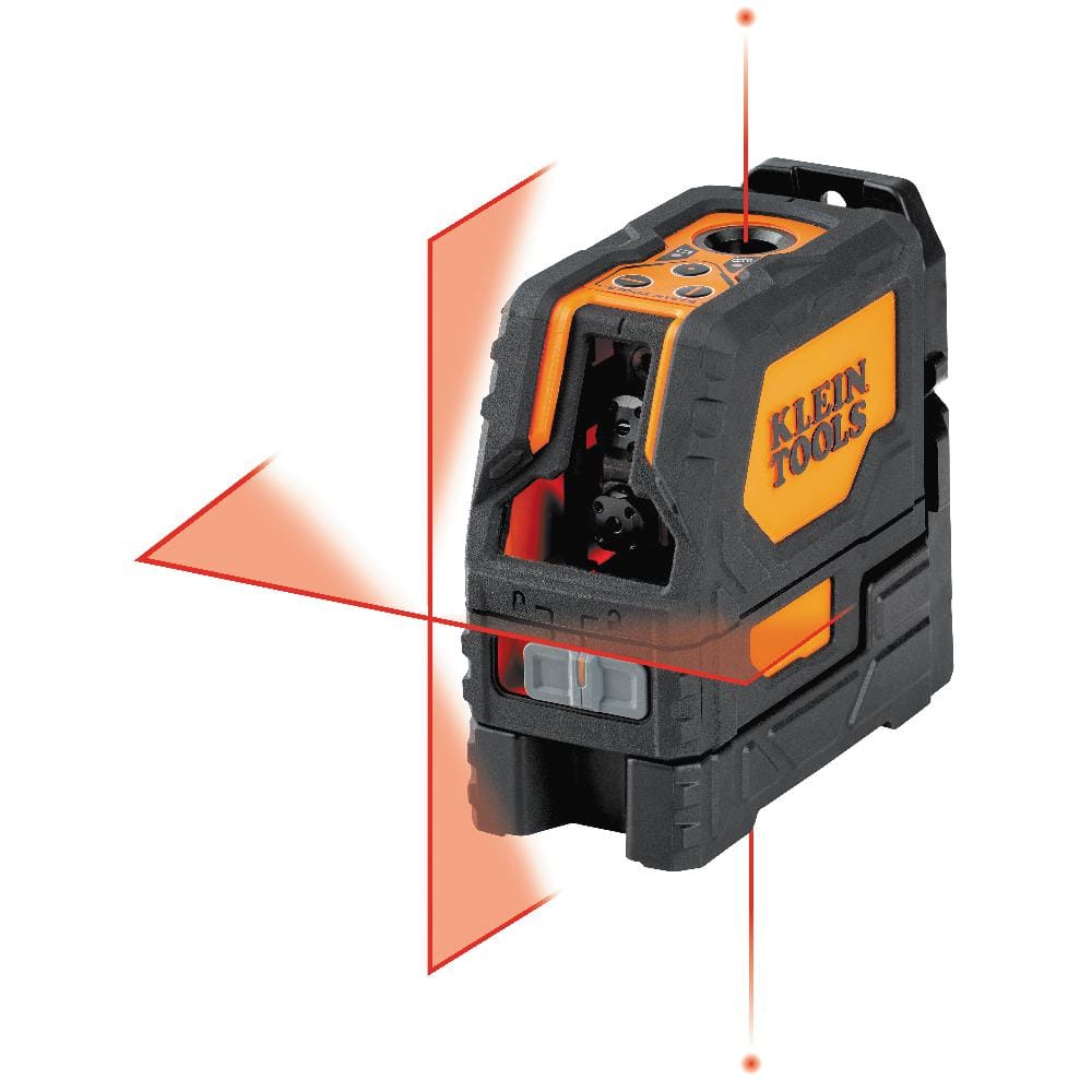 Klein Tools Laser Level, Self-Leveling Red Cross-Line Level and Red Plumb Spot (93LCLS)