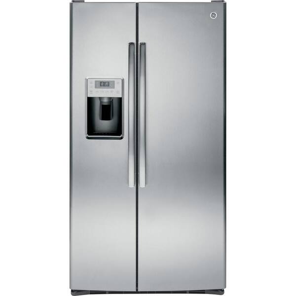 GE Profile 28.4 cu. ft. Side by Side Refrigerator in Stainless Steel