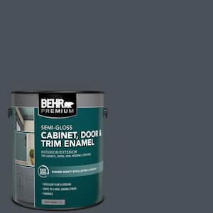 1 gal. #PPU25-22 Chimney Semi-Gloss Enamel Interior/Exterior Cabinet, Door & Trim Paint