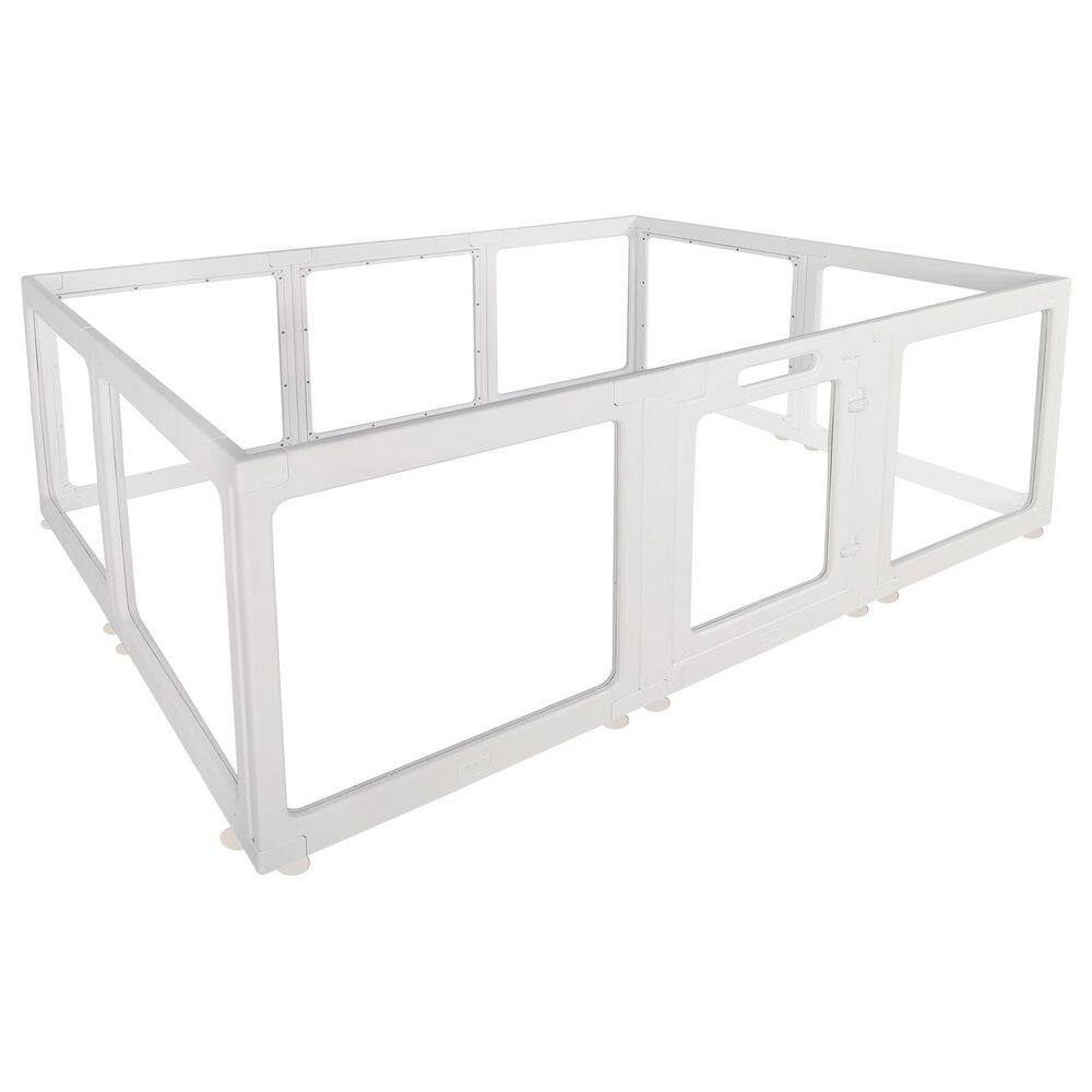 23.62 in. x 59.06 in. x 39.37 in. Acrylic Dog Playpen Transparent Pet Fence price history on PriceWatchPro