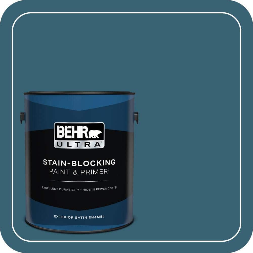 1 gal. #PPU13-18 Bermudan Blue Satin Enamel Exterior Paint & Primer price history on PriceWatchPro