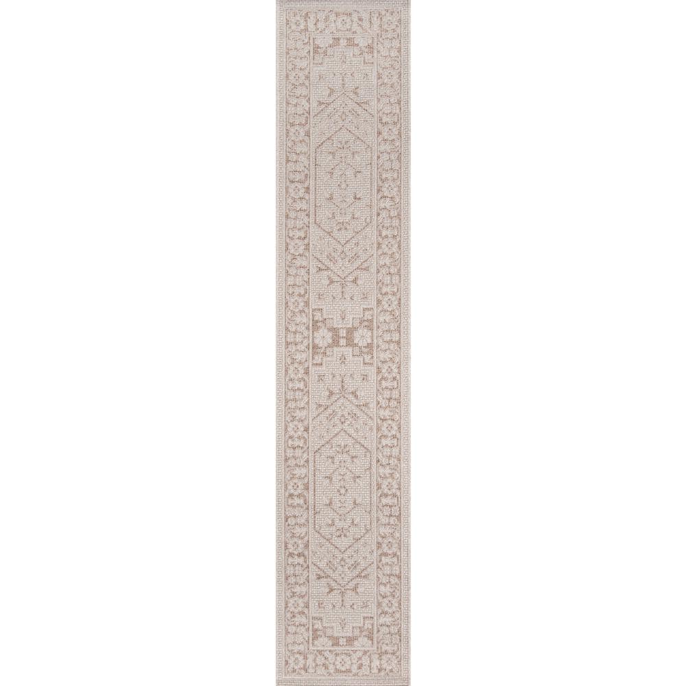 Erin Gates by Momeni Downeast Brunswick Beige 2 ft. 7 in. x 7 ft. 6 in