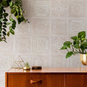 Fitz White 8 in. x 8 in. Ceramic Wall Tile (9.9 sq. ft./Case)