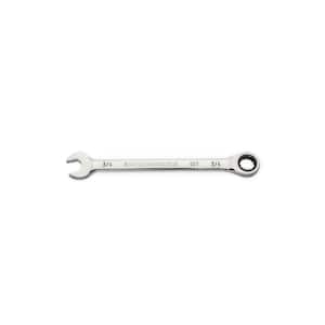 3/4 in. SAE 90-Tooth Combination Ratcheting Wrench